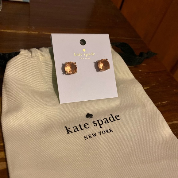 Kate spade coral studs